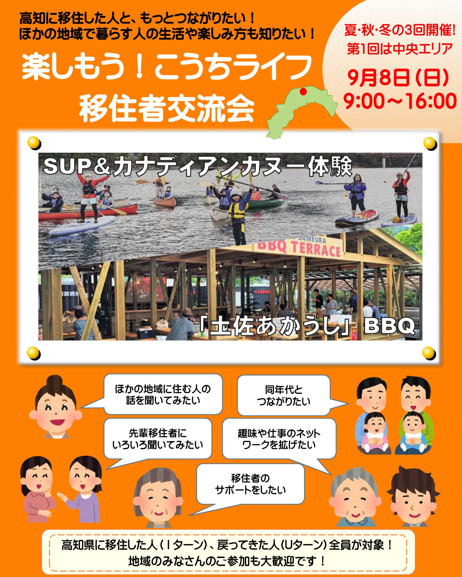 第1回高知市中央エリア・移住者交流会