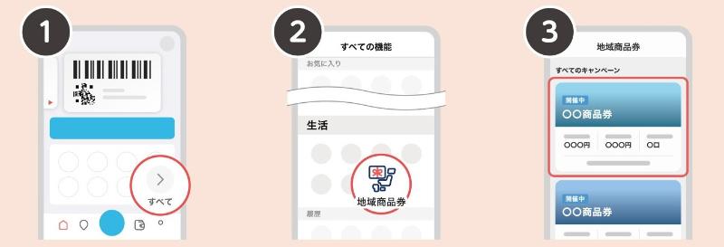 アプリ内イメージ図