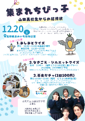 ビロミンお披露目イベントのチラシ