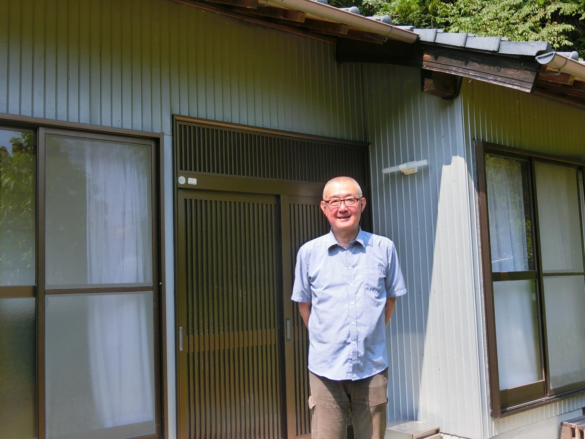お試し滞在住宅を利用された青石さん